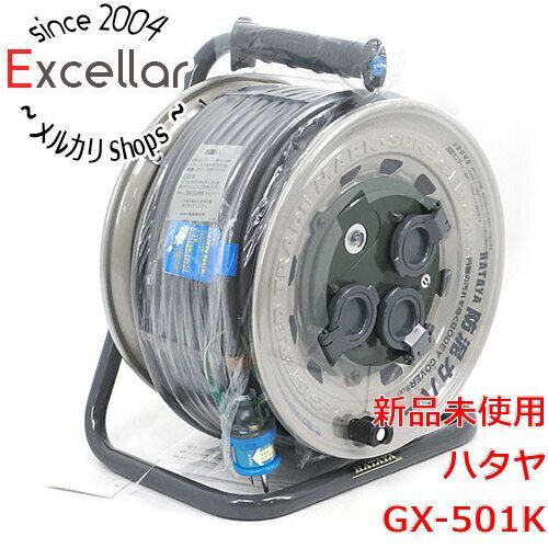 [bn:6] 【新品(開封のみ)】 ハタヤ　サンタイガーレインボーリール 防雨型 温度センサー 接地付 50m　GX-501K