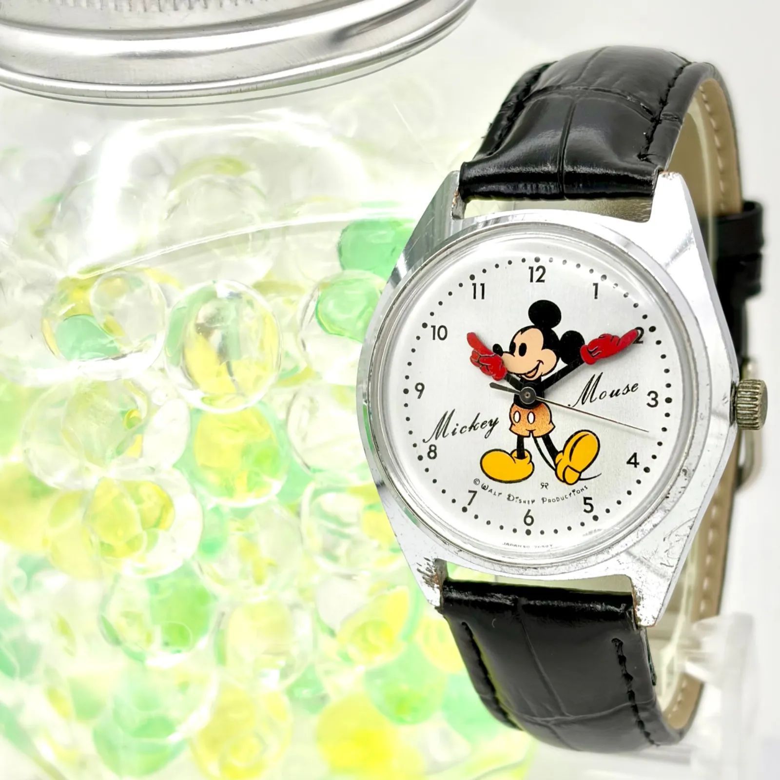 SEIKO ディズニータイム　ミッキー　5000-7000 手巻き　稼働美品 セイコー ディズニータイム ミッキーマウス 手巻き 5000‐7000 【公式通販】