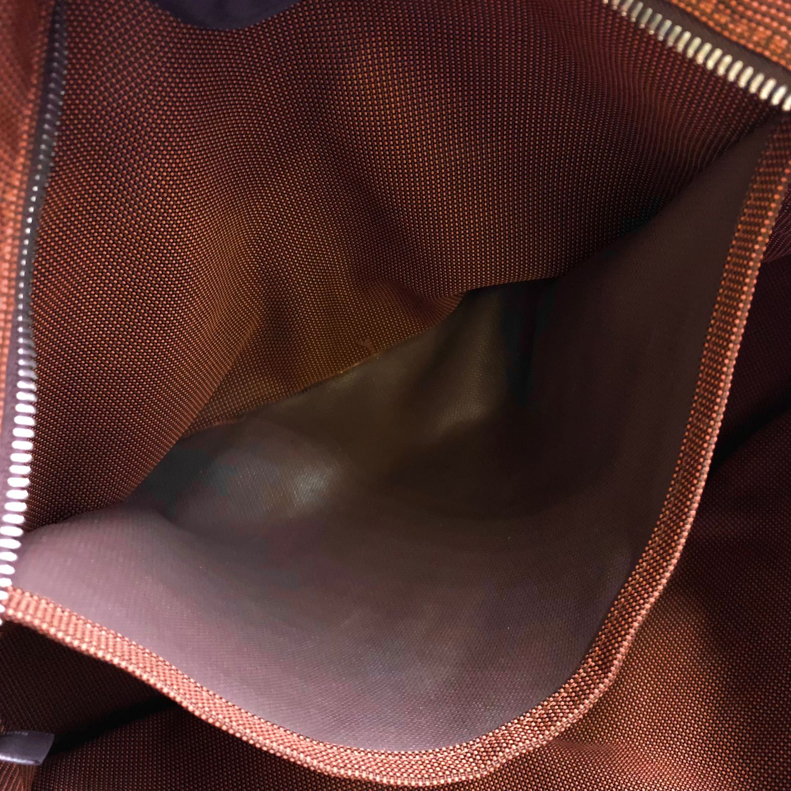 新着】HERMES エールラインMM ナイロンキャンバス ブラウン トート