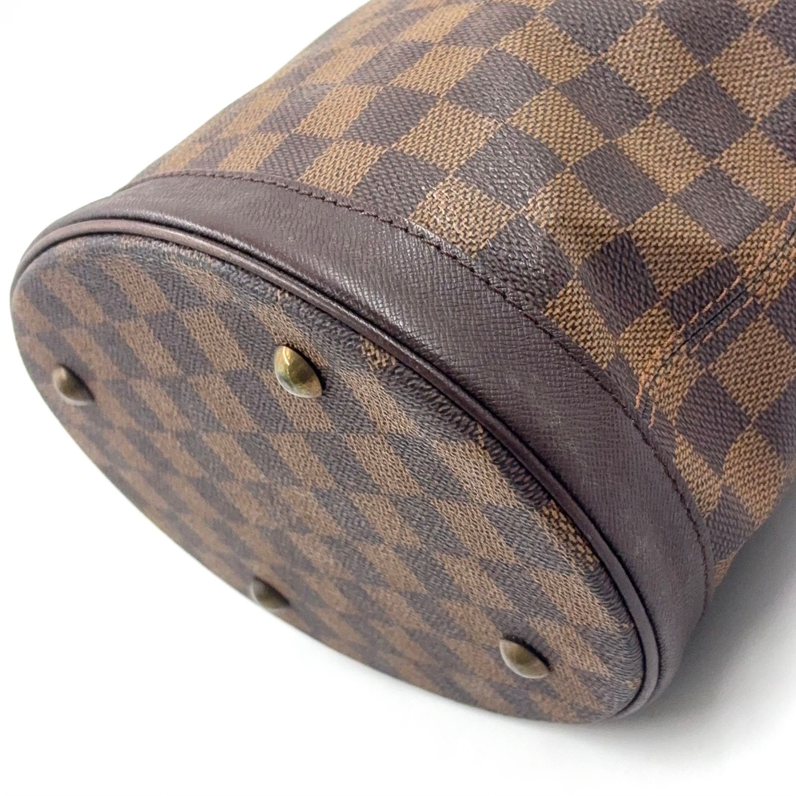 新着】LOUIS VUITTON マレ ダミエエベヌ ダミエエベヌ レザー、PVC