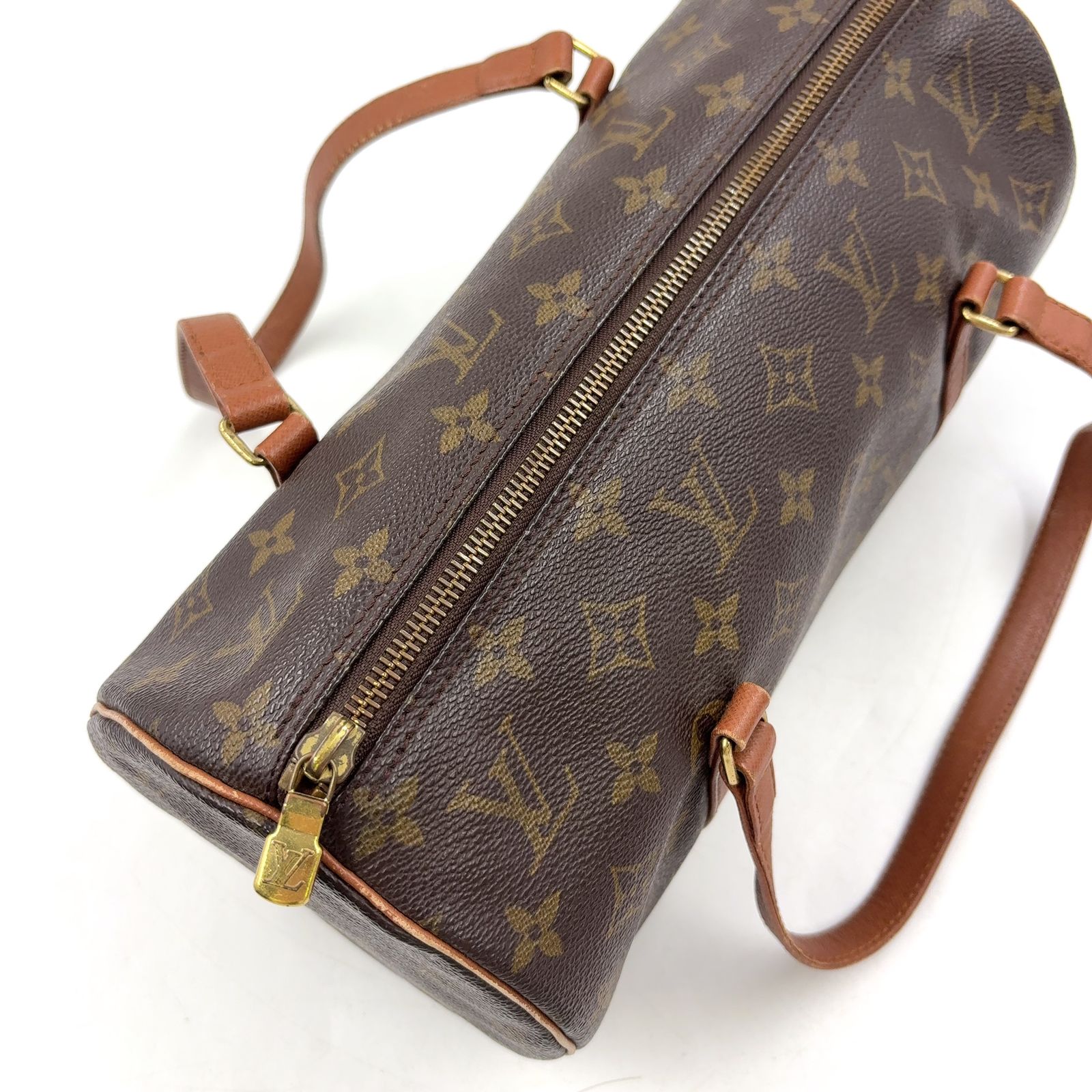 新着】LOUIS VUITTON 旧型 パピヨン30 モノグラム モノグラム レザー