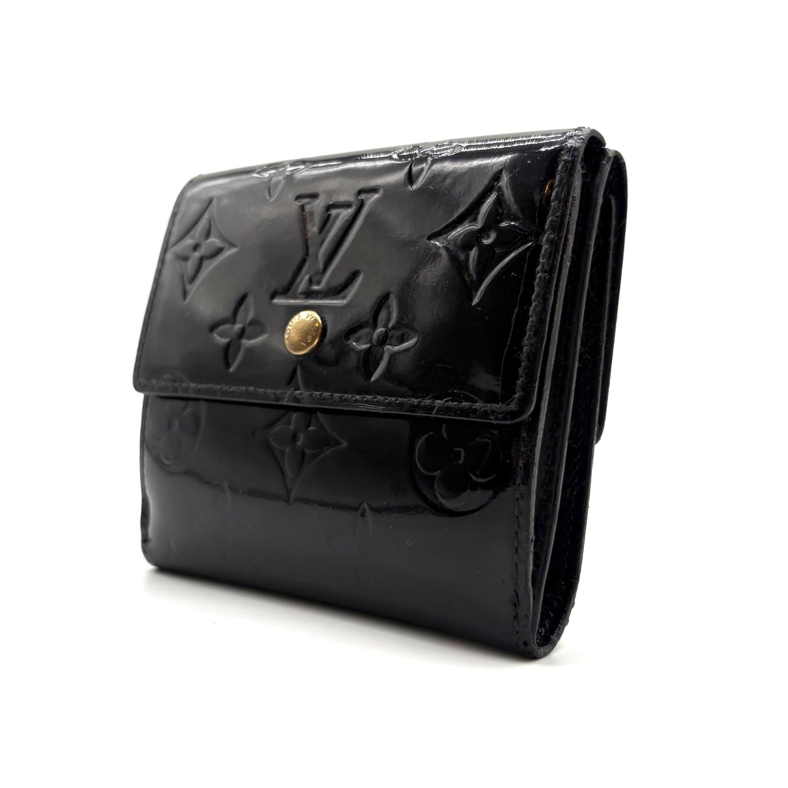 Louis Vuitton Monogram Vernis Portefeuille Elise Wallet Amarante ルイ・ヴィトン モノグラム・ヴェルニ ポルトフォイユ・エリーズ アラマント 三つ折財布