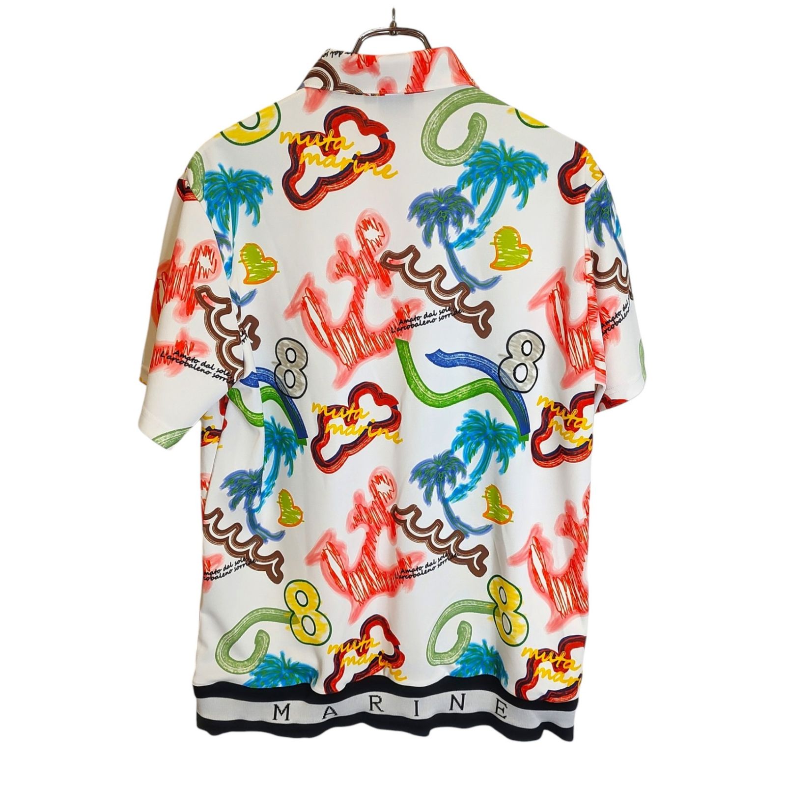 muta MARINE ムータ マリン 25SS HEM RIB POLO SHIRT ヘムリブ 半袖