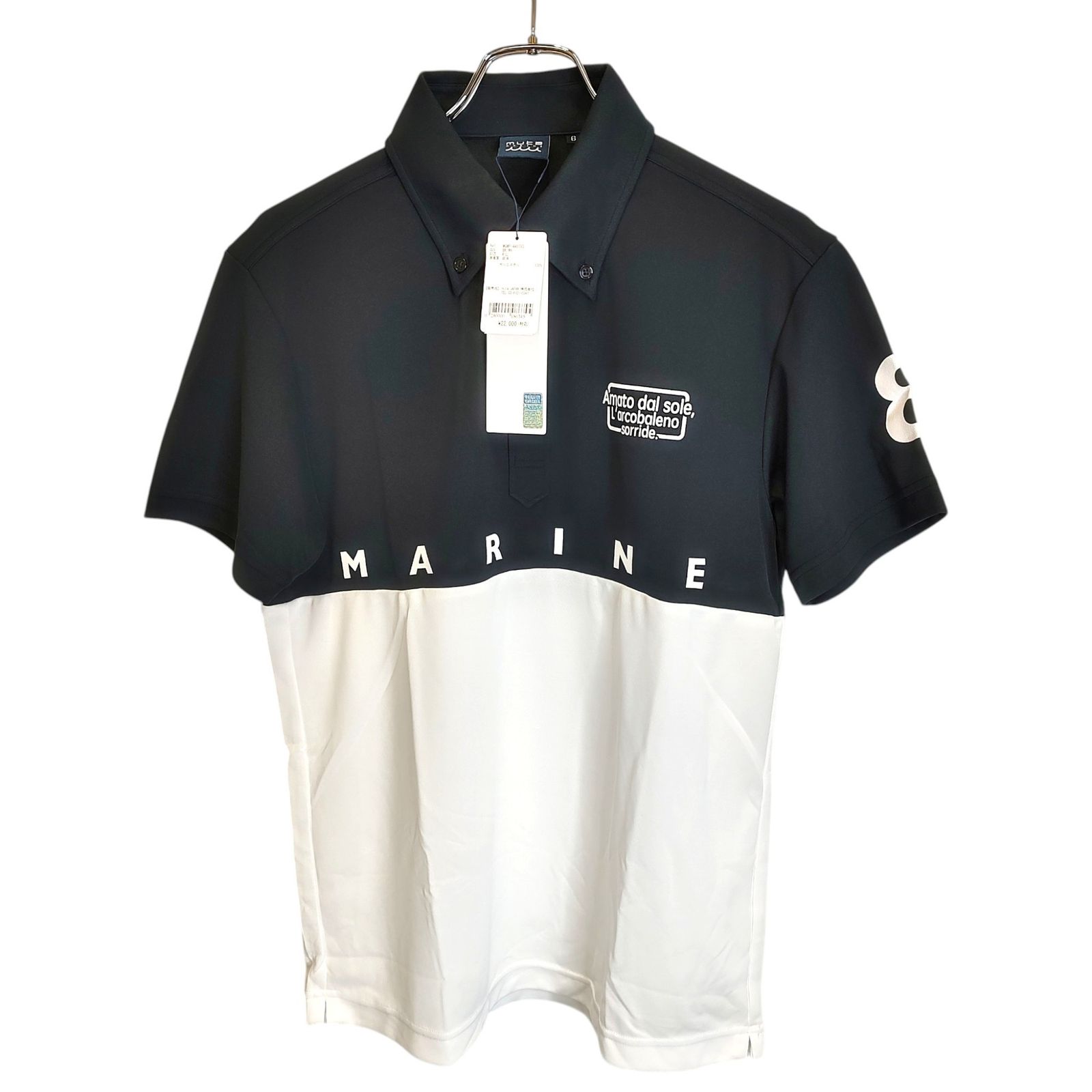 muta MARINE GOLF ムータ マリン ゴルフ Bi-color Polo Shirt バイ