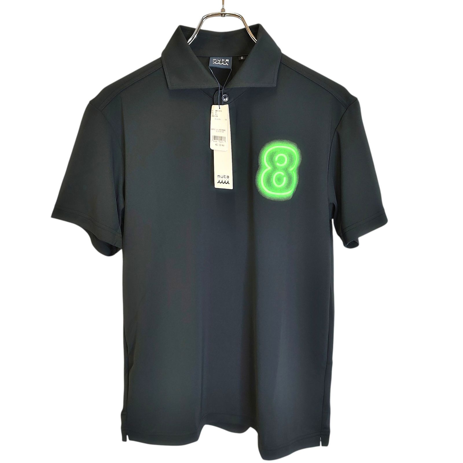 muta MARINE GOLF ムータ マリン ゴルフ 25SS ネオンロゴ ポロシャツ