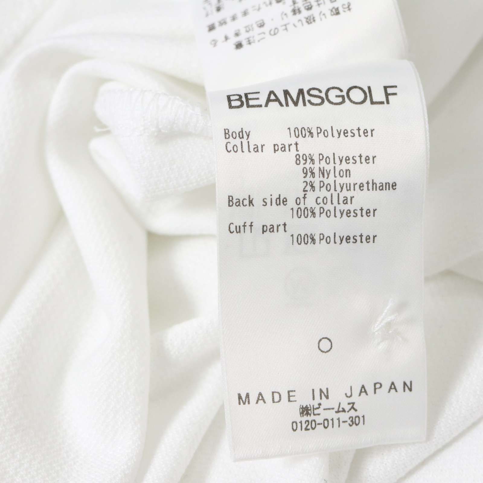 25SS☆ BEAMS GOLF ビームス ゴルフ 春夏☆ 別注リバティ 襟裏プリント
