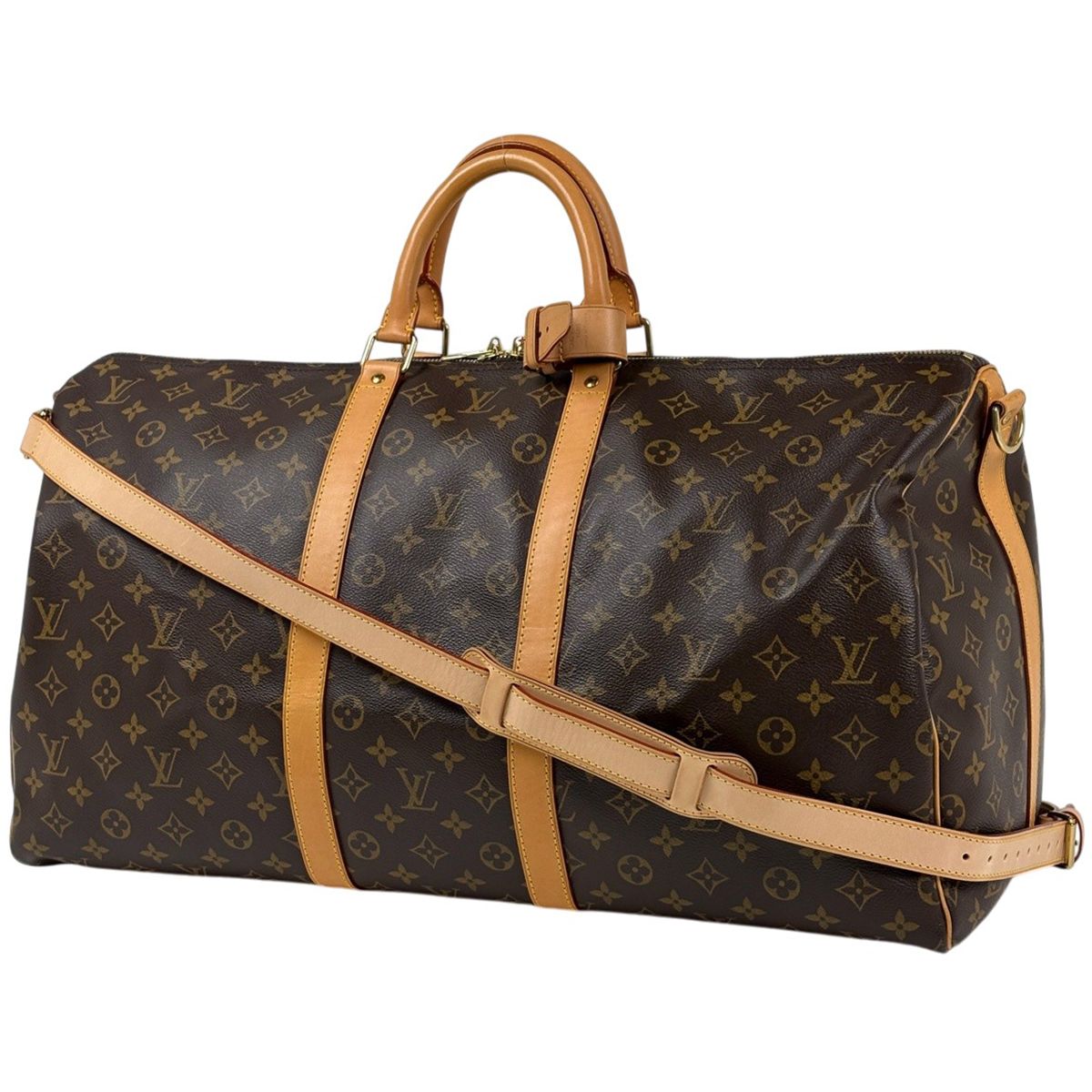 【美品・付属品完備】VUITTON　ボストンバック　2way　キーポル55　鍵 ルイ・ヴィトン Louis Vuitton キーポル バンドリエール55 2WAY