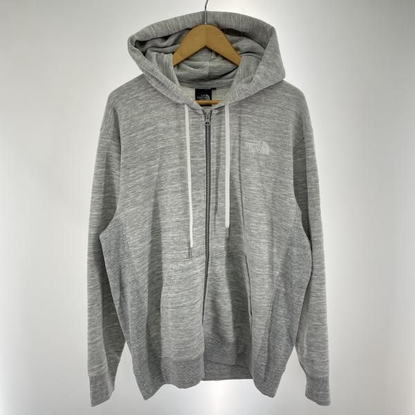 【中古】THE NORTH FACE ジップアップパーカー サイズL NT12335 グレー[91][240091414423] 中古】THE NORTH FACE ジップアップパーカー サイズL NT12335 グレー