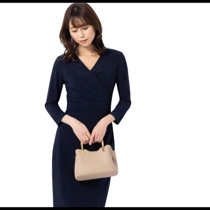 ワンピース mimi ミミグラント Mimi Grant 不二子ワンピース カシュクールワンピース
