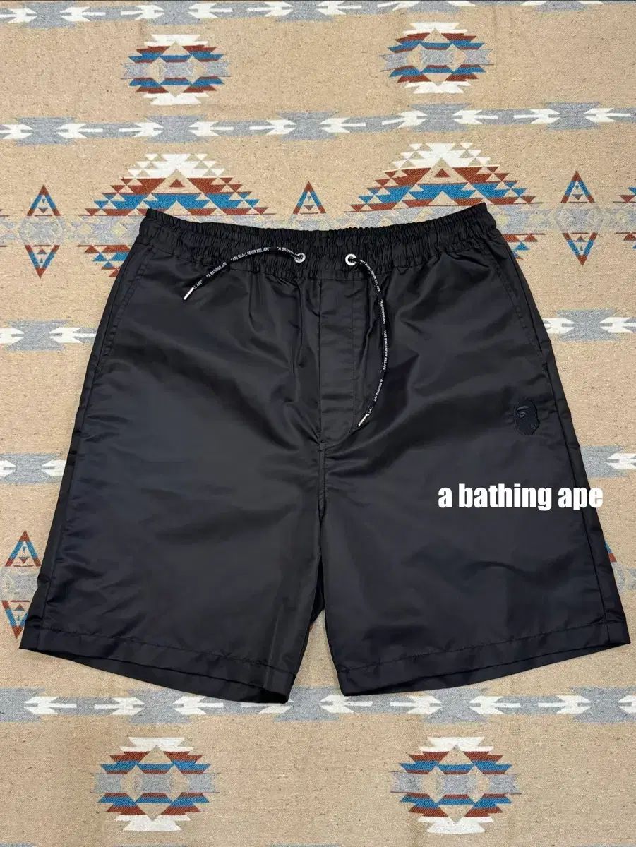 XL ベイシングエイプ ナイロン ショーツ ブラック