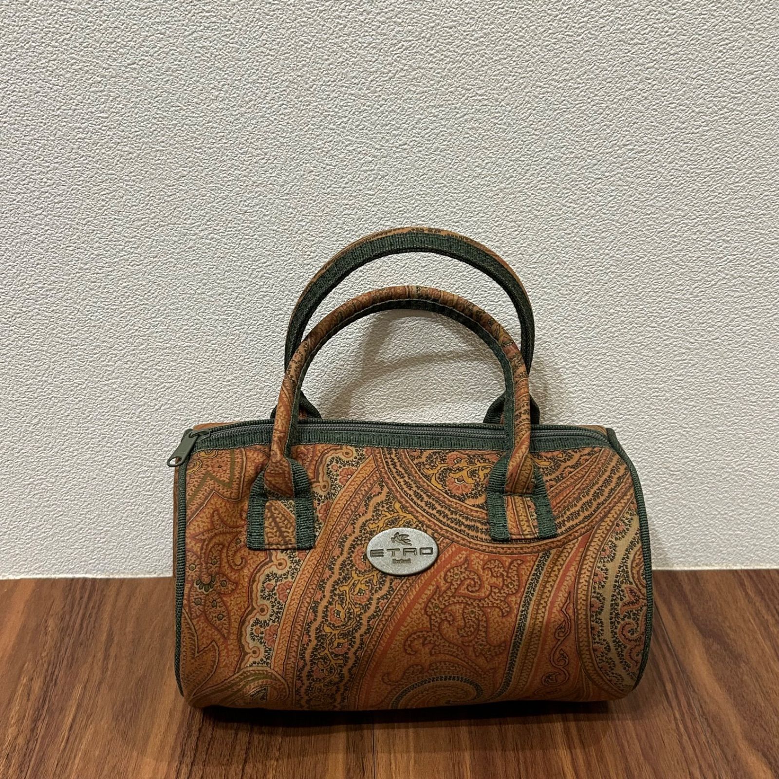エトロ ペイズリー柄 ETRO トートバッグ 肩掛け ハンドバッグ 