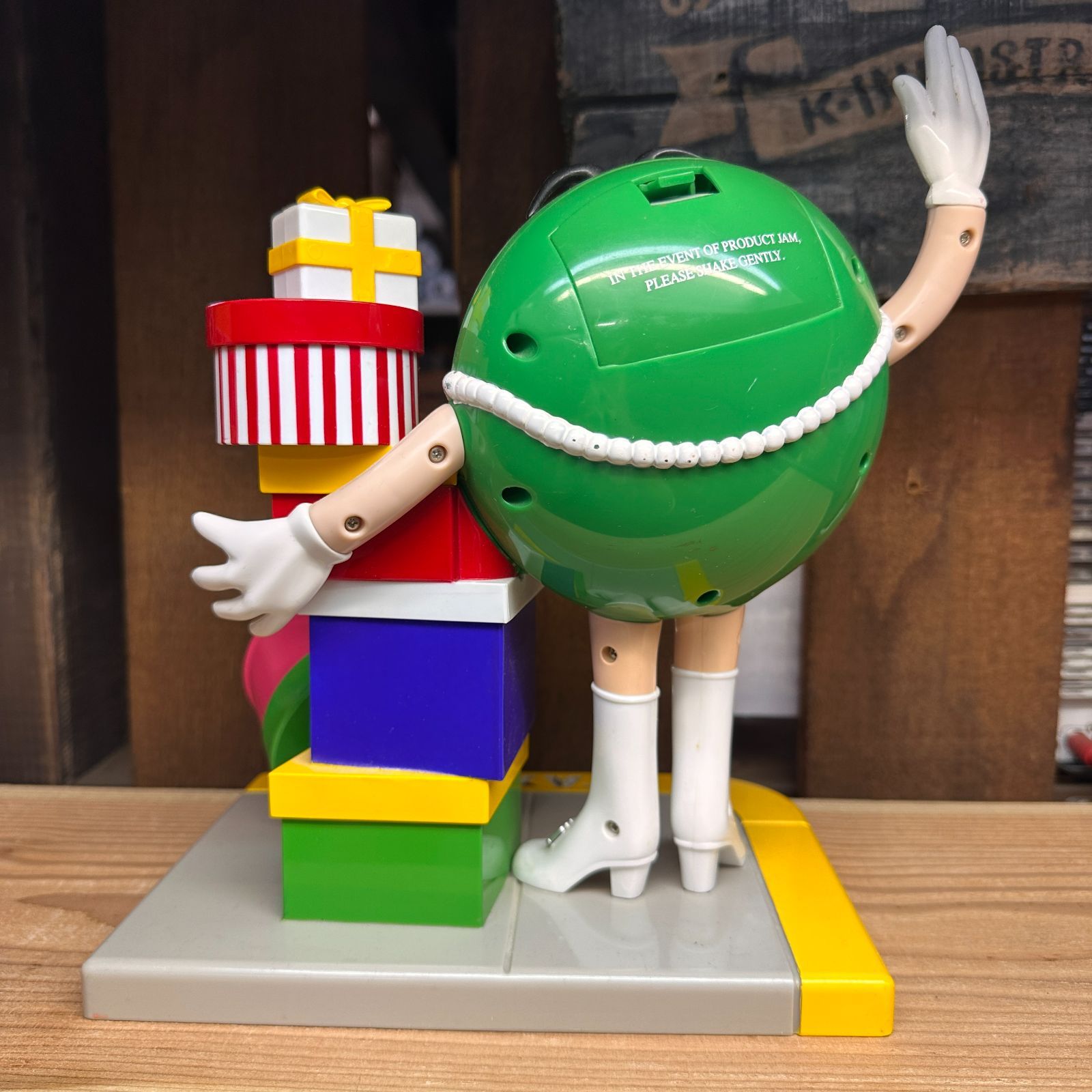 1990s m&m's チョコレートディスペンサー グリーン タクシー＆ギフト