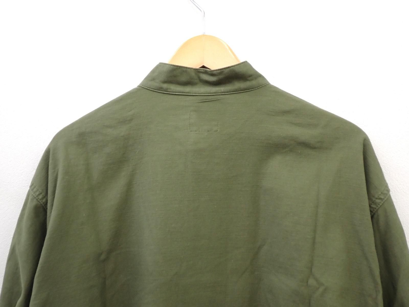 ☆8758☆NEEDLES ニードルズ NS182 S.C. ARMY SHIRT アーミー シャツ S