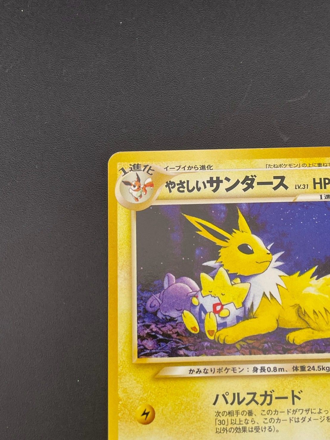 ポケモン - ※龍優虎 (3/5までにご購入をお願い致します) 品】 やさしいサンダースLV.31 No.135 闇、そして光へ ポケモン