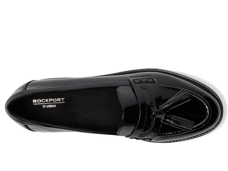 ロックポート レディース シューズ スニーカー Rockport Kiara Black Patent ブラック