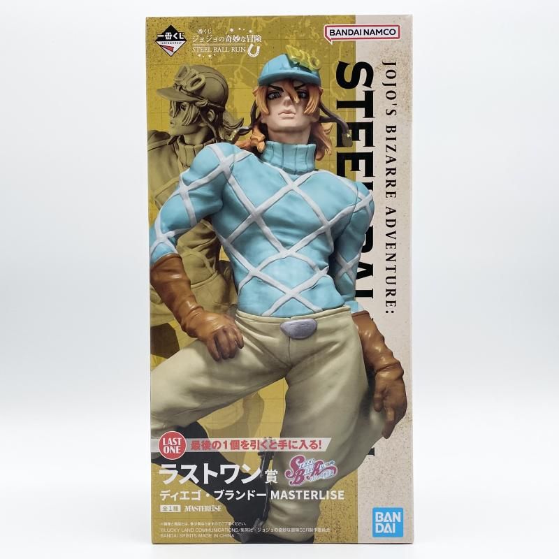 ラスワン賞 ディエゴブランド　ジョジョの奇妙な冒険 一番くじ スティール・ボール 中古】未開封 一番くじ ジョジョの奇妙な冒険 STEEL BALL RUN ラスト