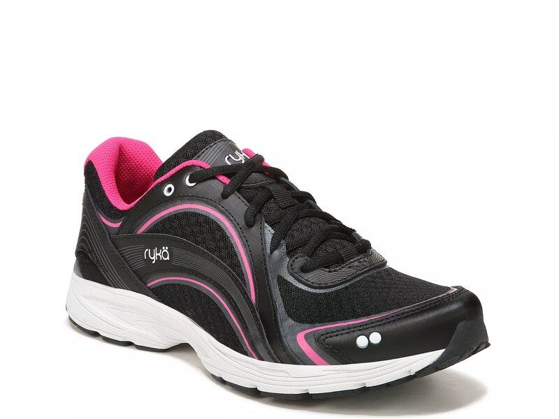 ライカ レディース シューズ スニーカー Ryka Sky Walking Shoe Womens BlackPink Leather ブラック