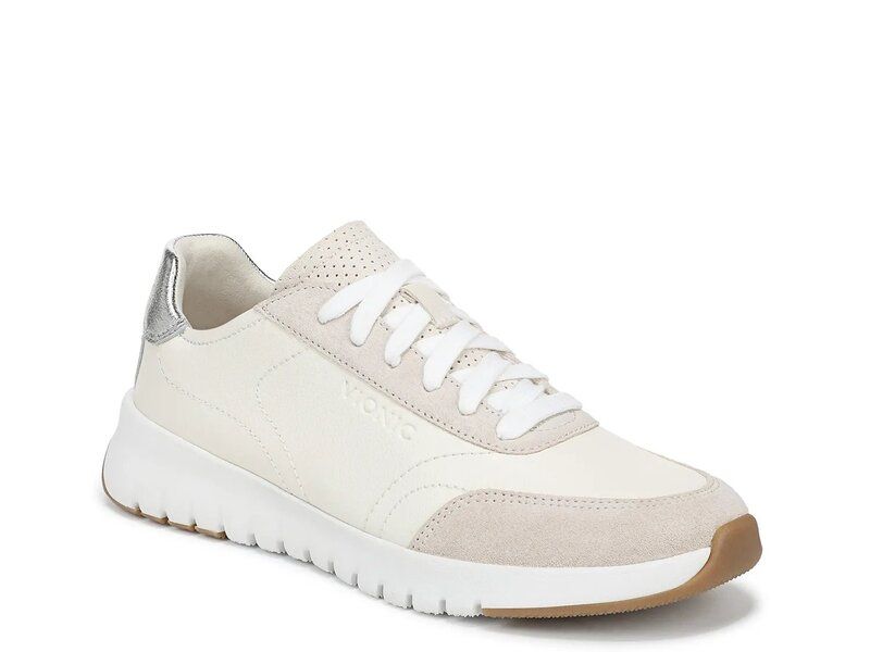 バイオニック レディース シューズ スニーカー プラットフォーム Vionic Uptown Platform Sneaker IvorySilver アイボリー