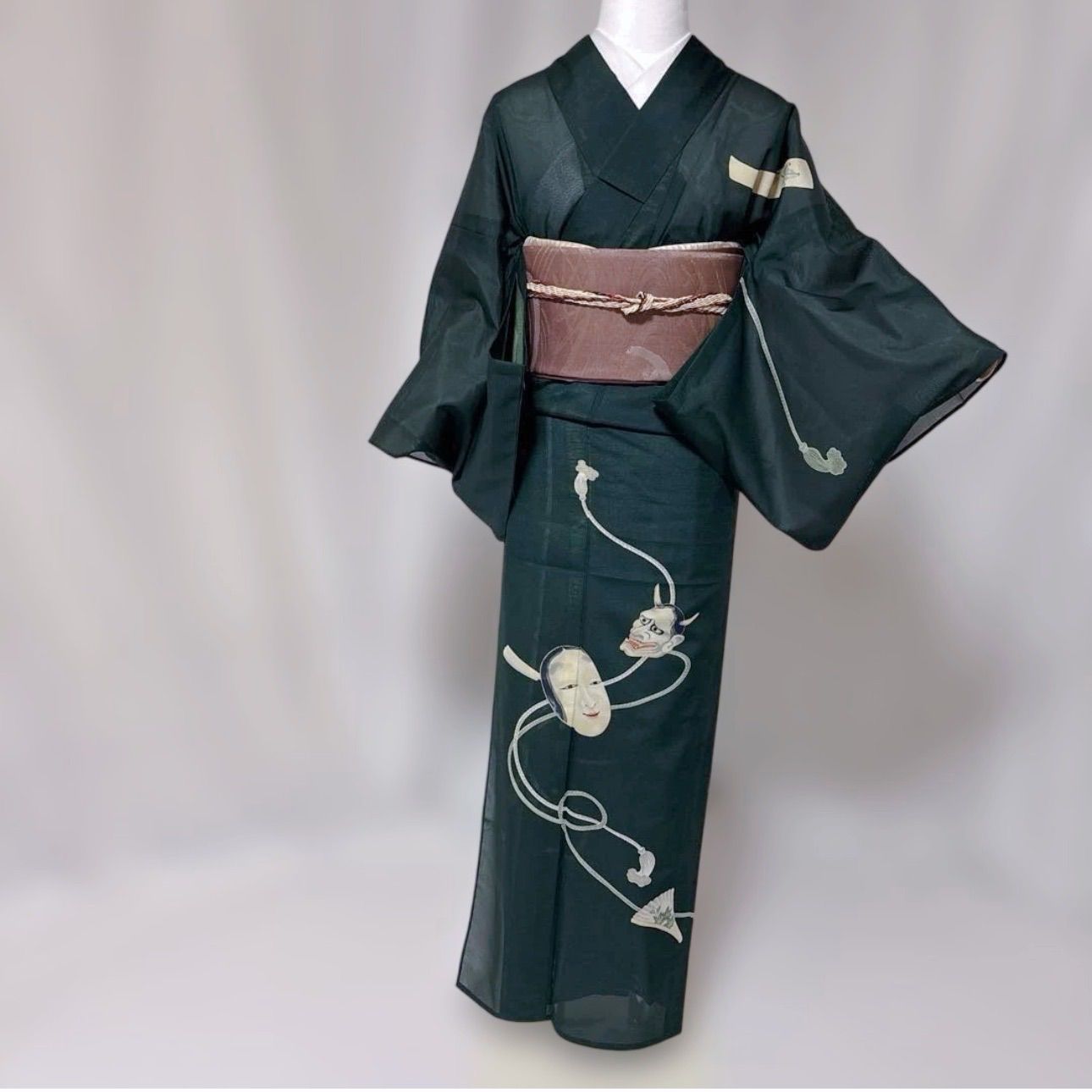 洗える夏着物 絽 訪問着 フルセット 夏帯 夏帯締め 夏帯揚げ - メルカリ