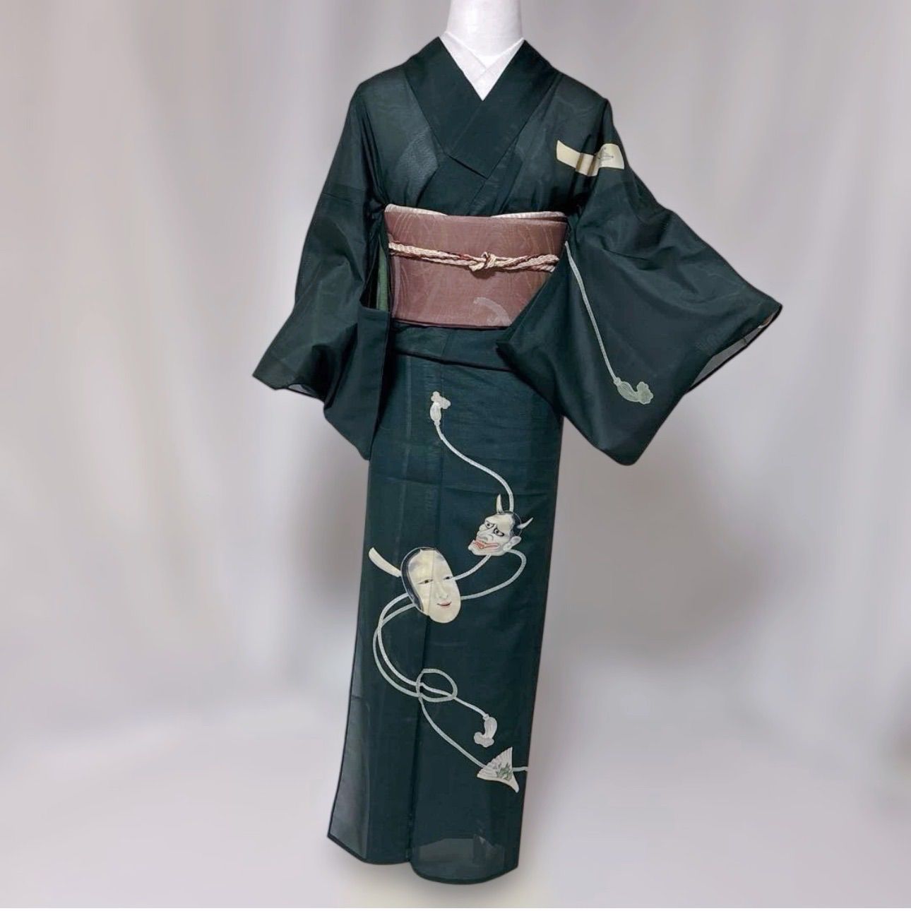 洗える夏着物 絽 訪問着 フルセット 夏帯 夏帯締め 夏帯揚げ - メルカリ