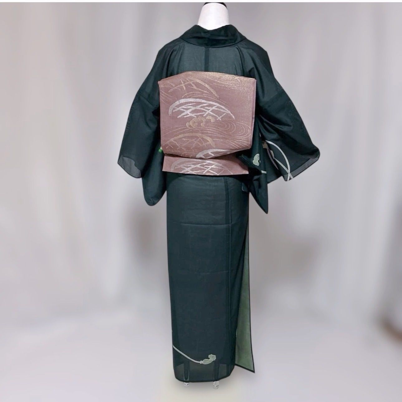 洗える夏着物 絽 訪問着 フルセット 夏帯 夏帯締め 夏帯揚げ - メルカリ