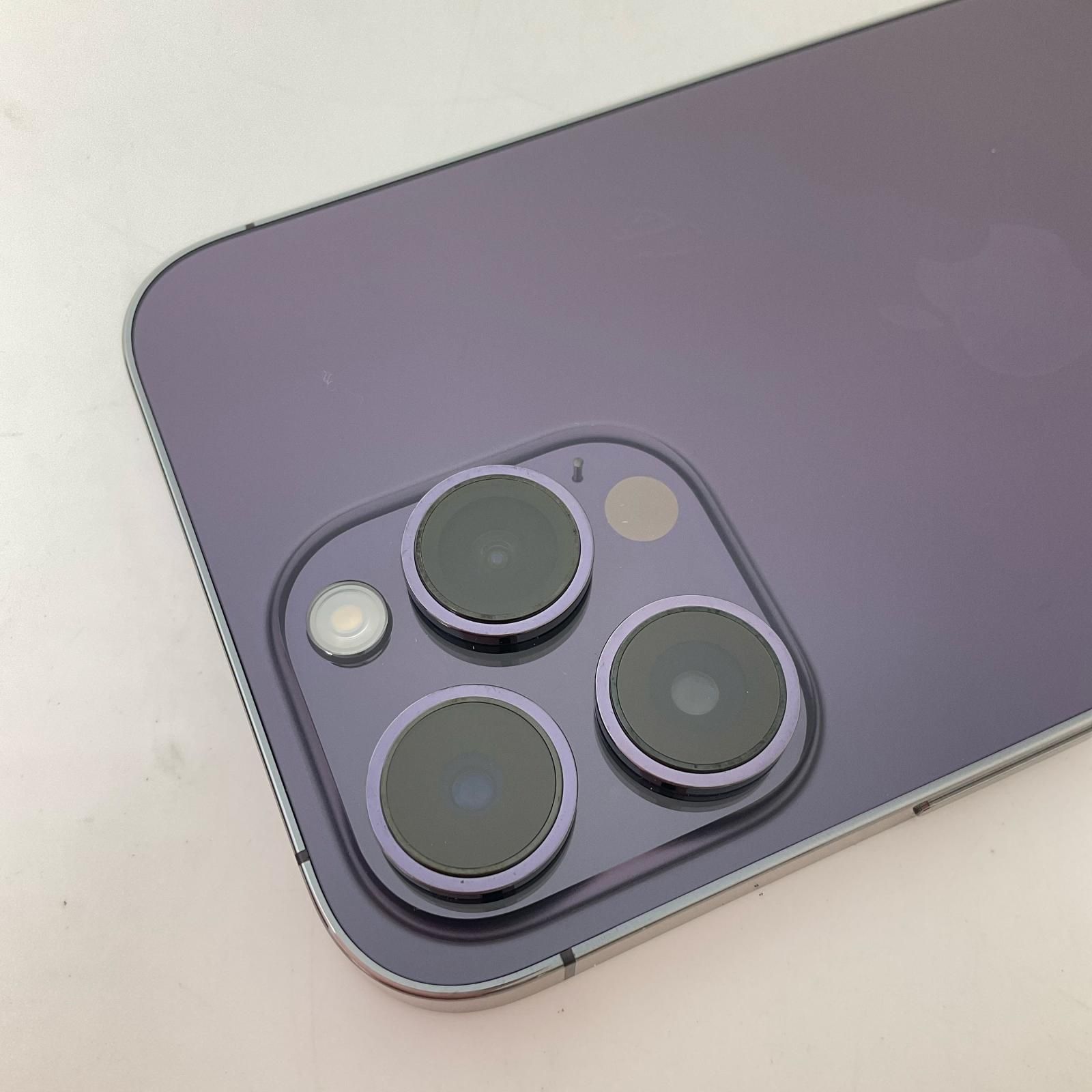 iPhone 14 Pro Max 128GB ディープパープル SIMフリー - メルカリ