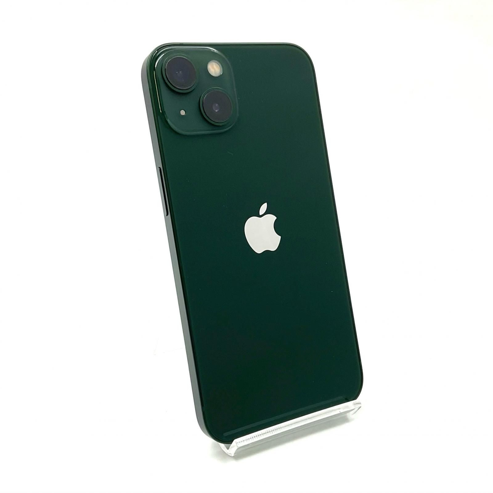 【最速発送】 iPhone 13 128GB グリーン au SIMフリー 白ロム【難有】 100%