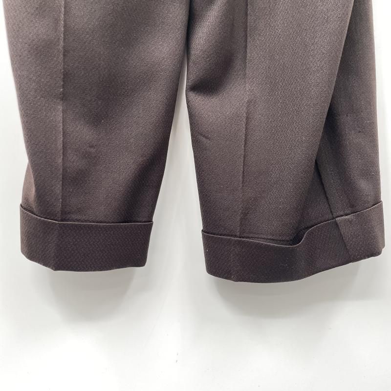 中古】60～70s スーツセットアップ サイズ表記なし ブラウン △第一