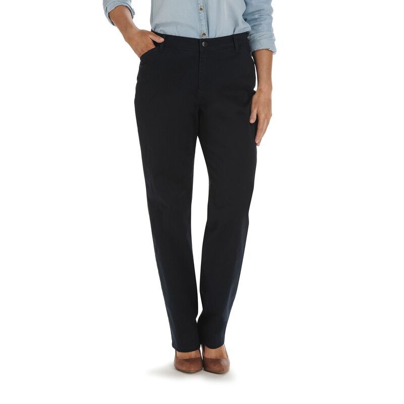 リー レディース ボトムス カジュアルパンツ リラックスフィット Womens LeeRelaxed Fit StraightLeg Twill Pants Imperial Blue ブルー
