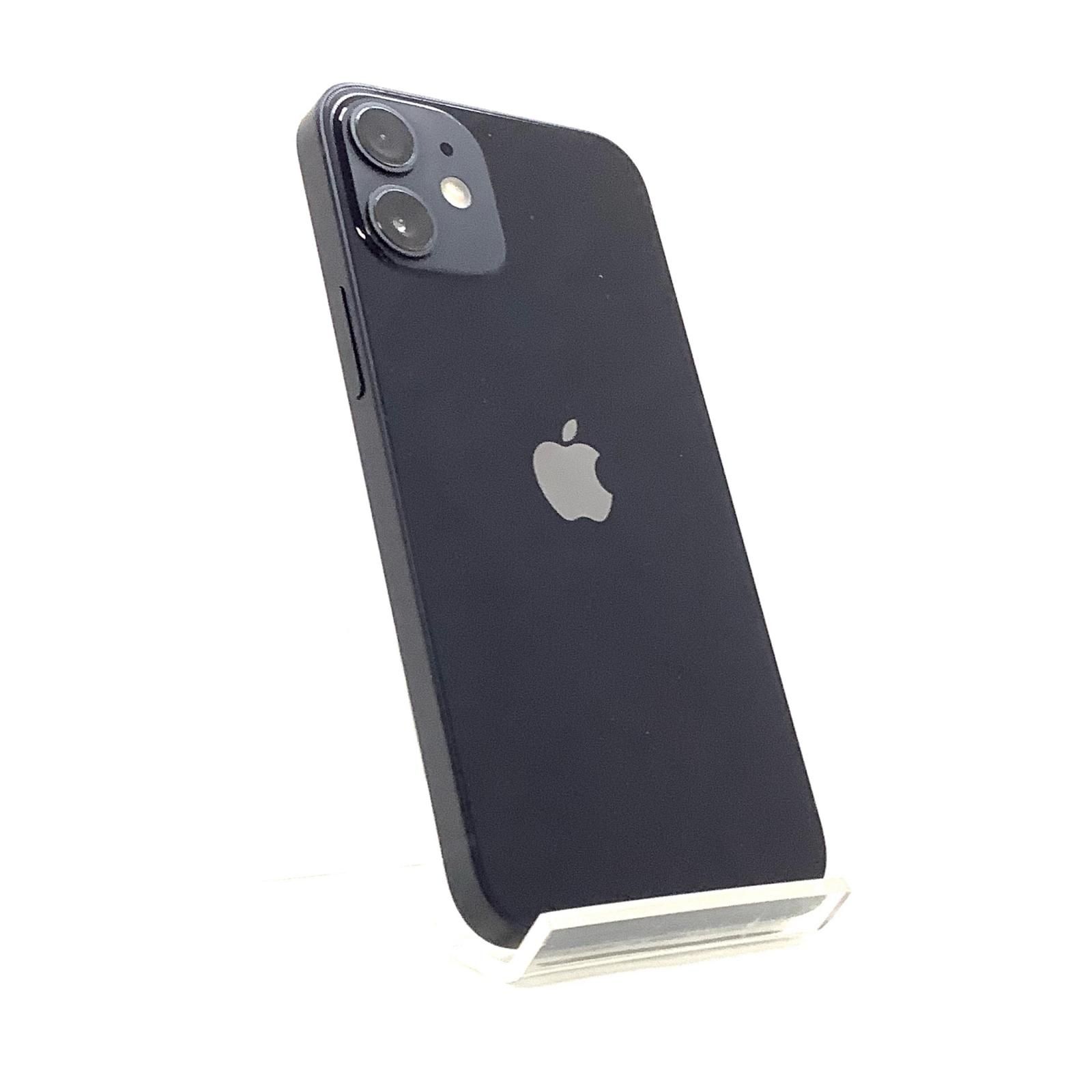 全額返金保証】【最速発送】 iPhone 12 mini 64GB ブラック au SIM