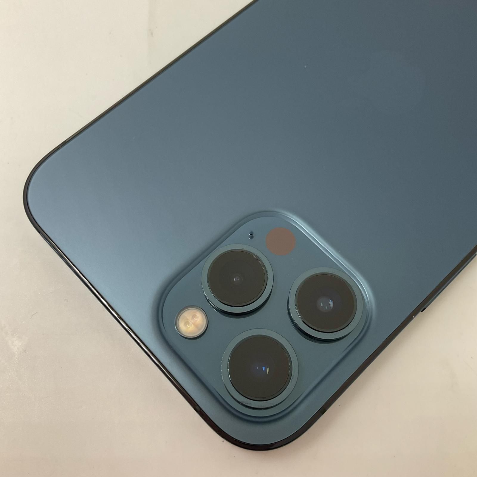 iPhone 12 Pro Max 128GB パシフィックブルー au - メルカリ