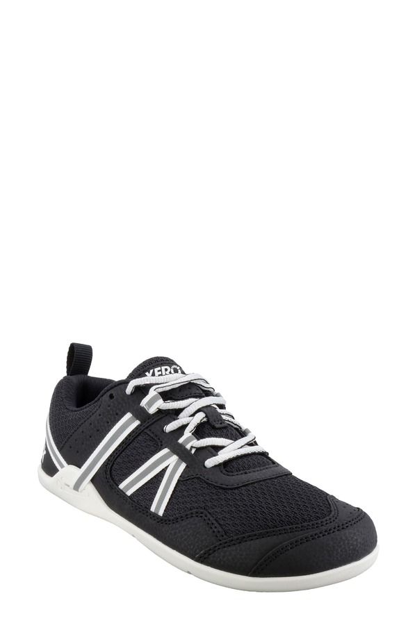 ゼロシューズ レディースニーカー XERO SHOES Prio Barefoot Sneaker Black White ホワイト