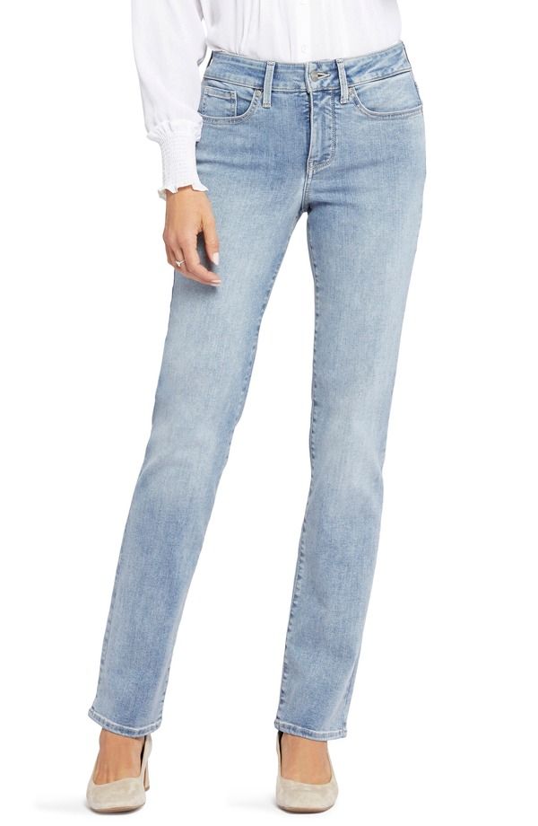 エヌワイディージェイ レディース ボトムス デニムパンツ ストレート ジーンズ NYDJ Marilyn Straight Leg Jeans Haley