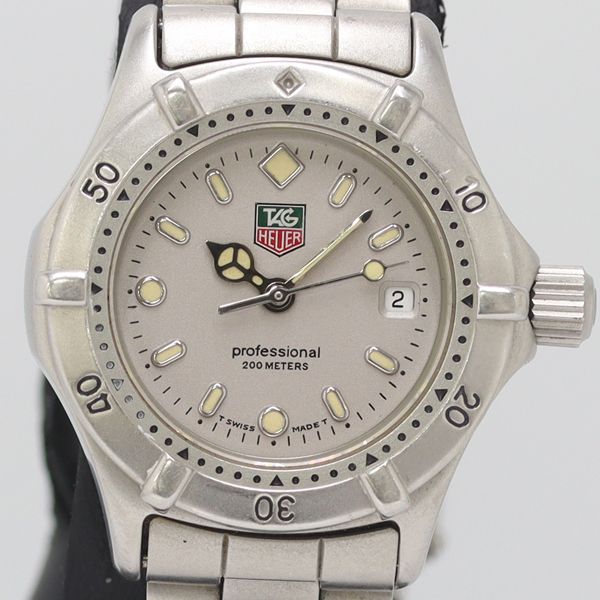 良品 稼動 タグホイヤー 2000シリーズ プロフェッショナル200m WE1411