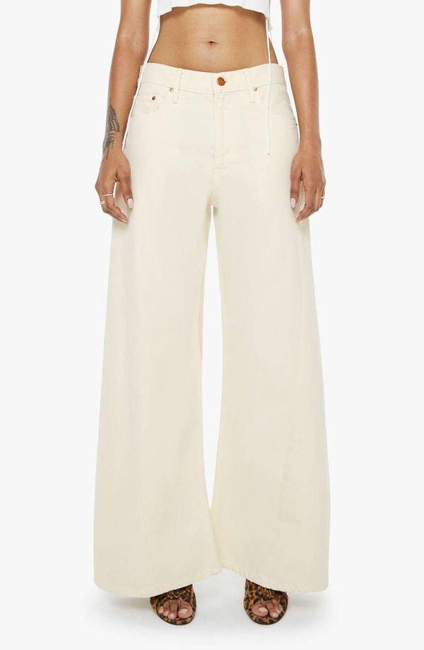 マザー レディース ボトムス デニムパンツ ハイウエスト フレア ジーンズ MOTHER Lilemon Twist Sneak High Waist Flare Leg Jeans Natural