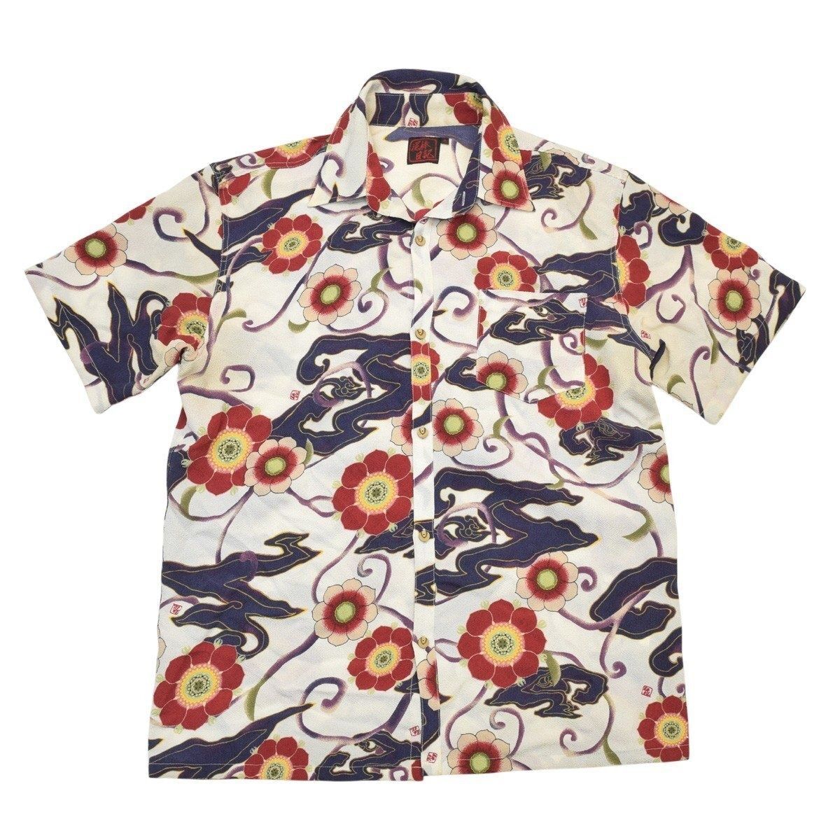 泥棒日記 和柄 | 和柄Tシャツ⁄半袖 黒丁シリーズ 波飛沫