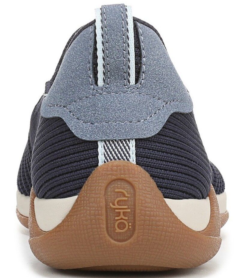 ライカ レディース シューズ スニーカー ニット Ryka Womens Era Knit Slip On Washable Sneakers Academy Blue ブルー