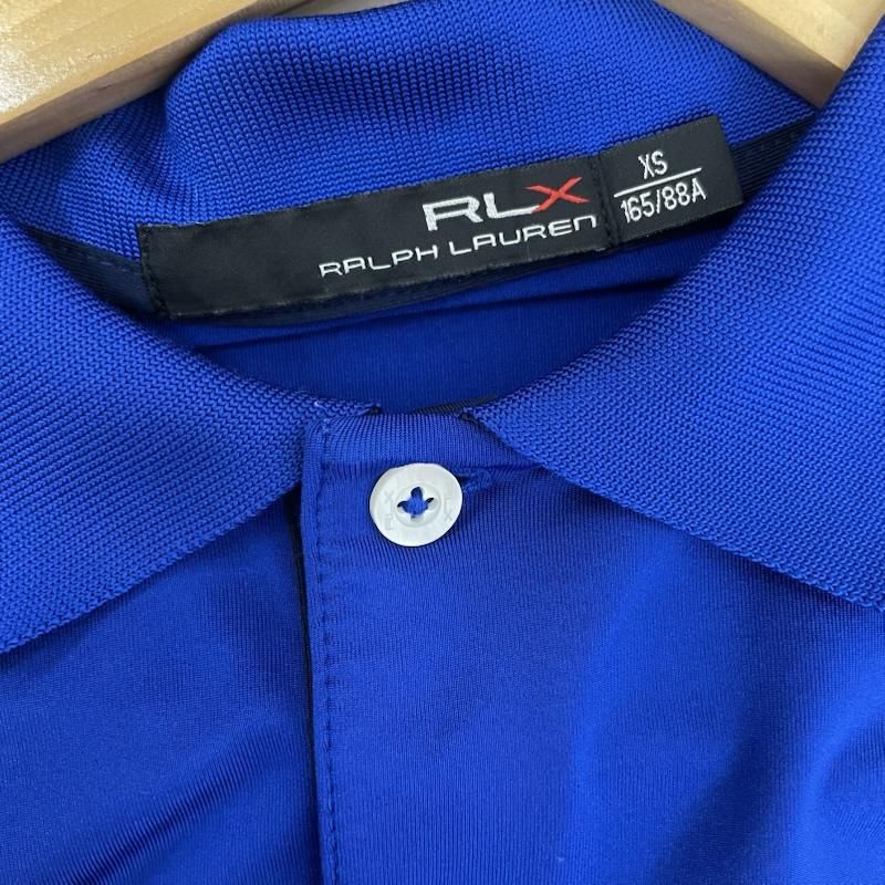 ポロラルフローレン RLX ボーダー 柄 ポロシャツ メンズ XS ISItems