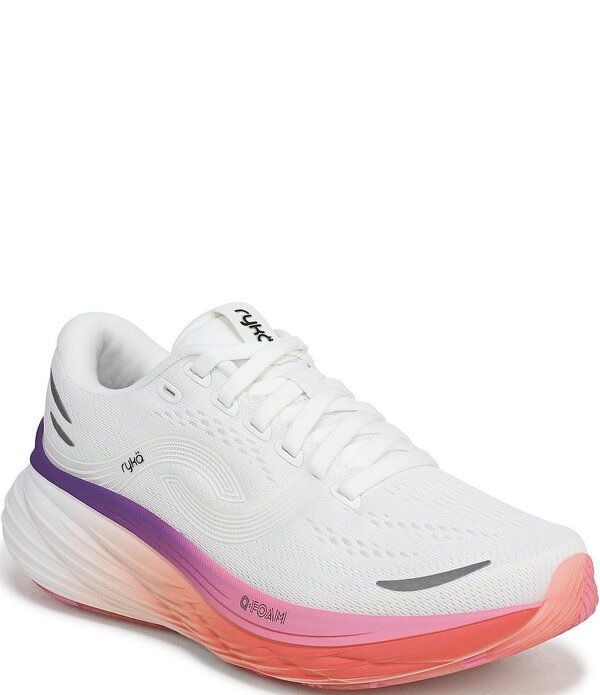 ライカ レディース シューズ スニーカー メッシュ Ryka Womens Windswift LX Mesh Running Sneakers White Multi ホワイト