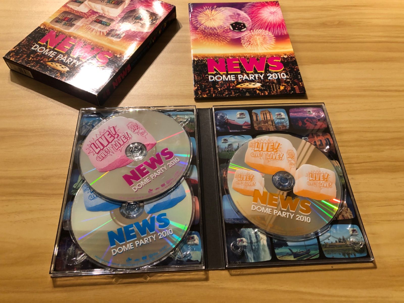 中古] [DVD] NEWS/NEWS DOME PARTY 2010 LIVE!LIVE!LIVE!DVD!〈初回