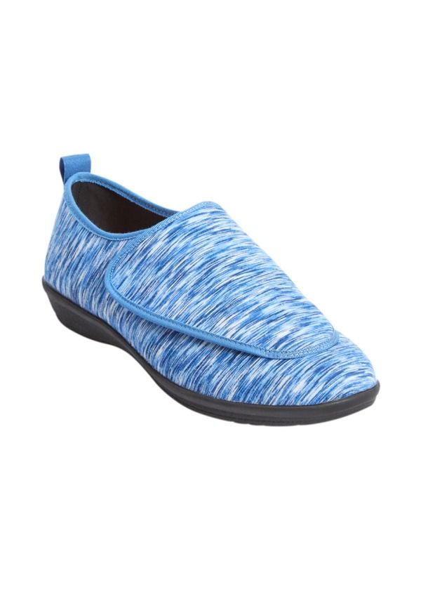コンフォートビュー レディース シューズ スニーカー Comfortview The Coen Orthotic Flat Navy Marled ネイビー