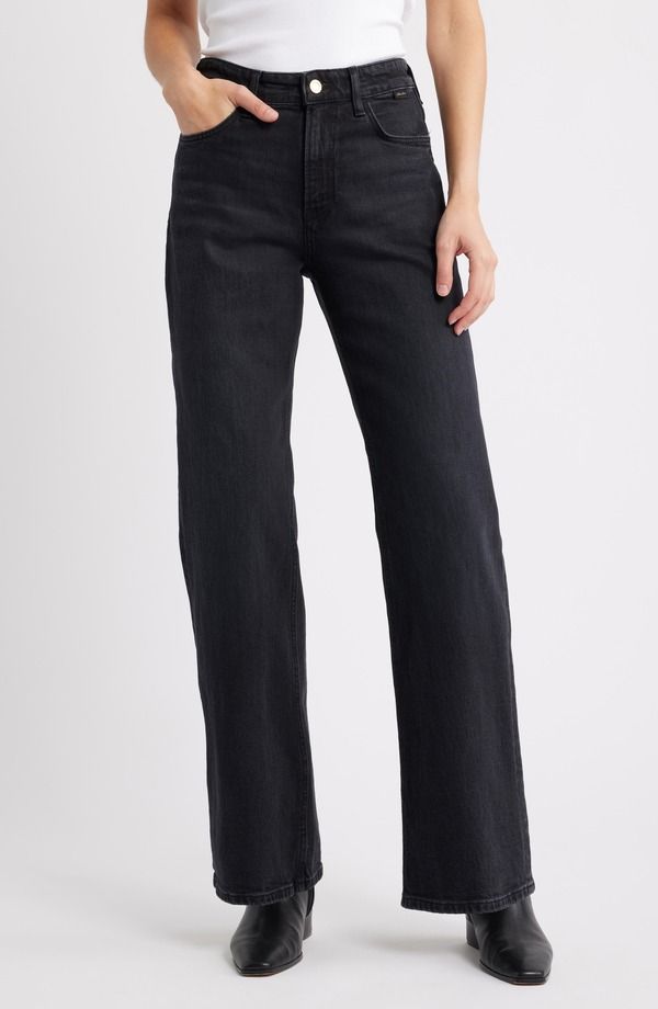 マーヴィ ジーンズ レディース ボトムス デニムパンツ ワイドレッグ ハイウエスト Mavi Jeans Taylor High Waist Wide Leg Jeans DARK SMOKE GOL 20,425円