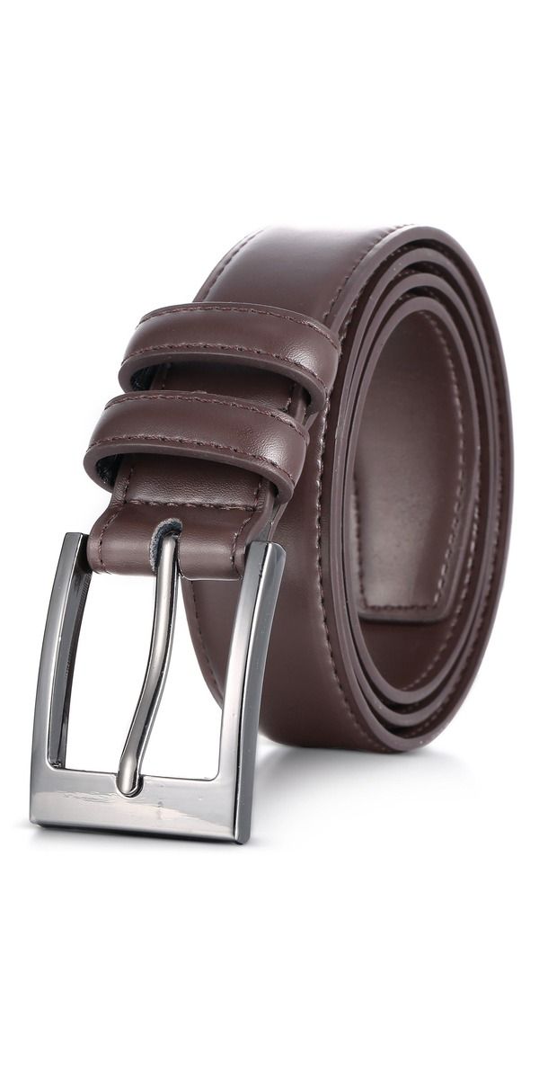 ミオマリオ メンズ アクセサリー ベルト レザー Mio Marino Dualoop Leather Dress Belt Chocolate Brown ブラウン 13,665円