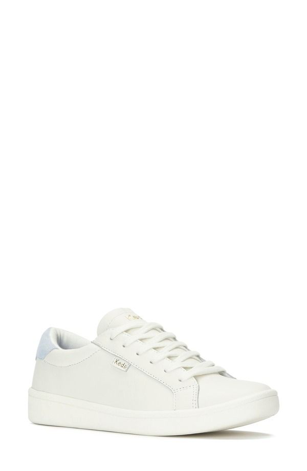 ケッズ レディース シューズ スニーカー Keds Ace II Sneaker Women WHITE LIGHT BLUE ホワイト