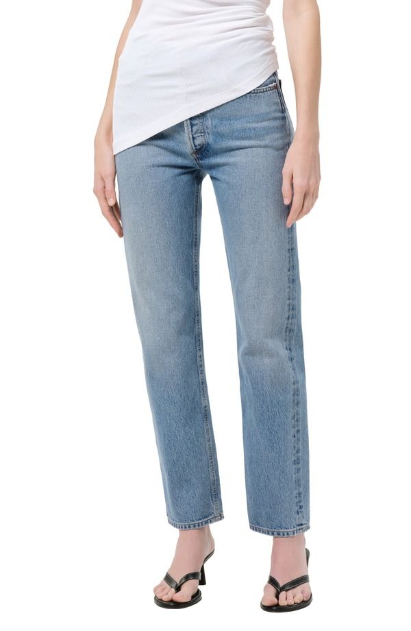 アゴルド レディース ボトムス デニムパンツ ストレート ハイウエスト ジーンズ AGOLDE 90s Pinch Waist High Waistraight Leg JeansTAGE