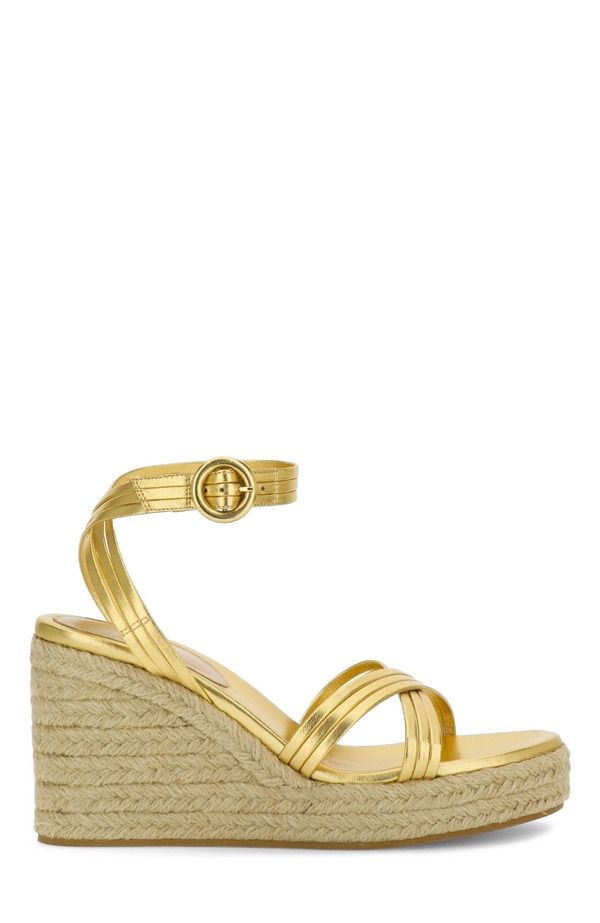 ジャンヴィト ロッシ レディース シューズ スニーカー Gianvito Rossi Lianne Beach Espadrillas Women Gold Nappa ゴールド