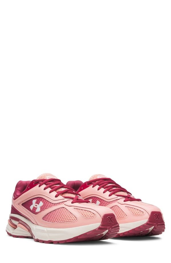 アンダーアーマー レディース シューズ スニーカー Under Armour Gender Inclusive UApparition Sneaker Unisex CLARET POSH PINK