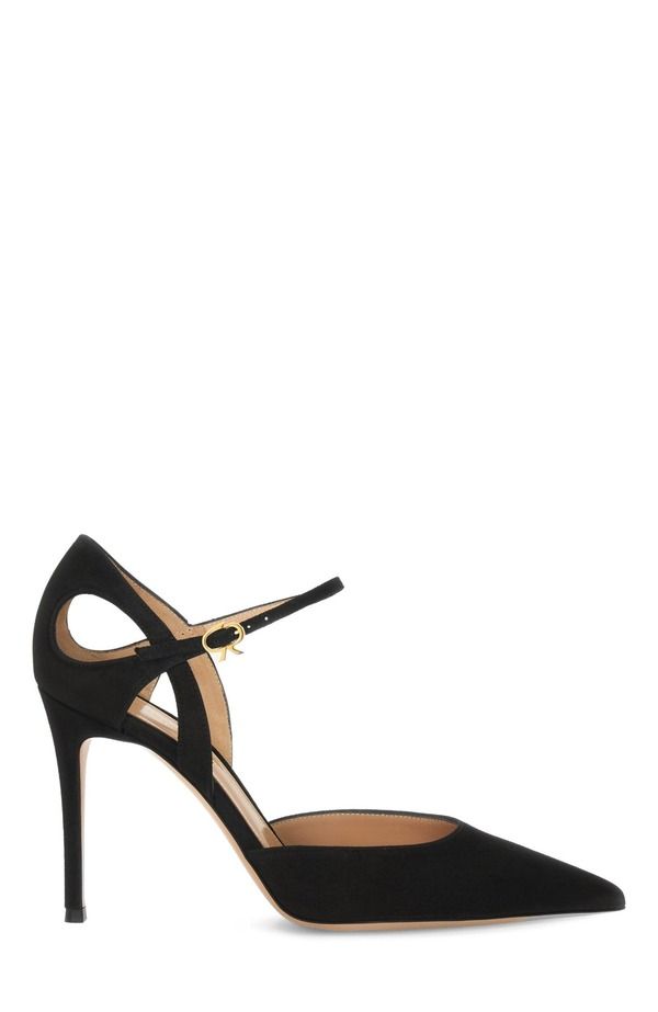 ジャンヴィト ロッシ レディース シューズ スニーカー Gianvito Rossi Charlotte Pump Black Suede ブラック