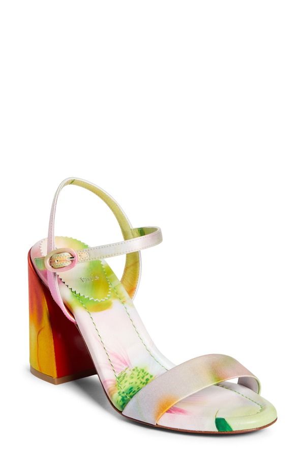 クリスチャン・ルブタン レディース シューズ スニーカー サンダル Christian Louboutin Jane Sandal Women IVORY MULTI アイボリー