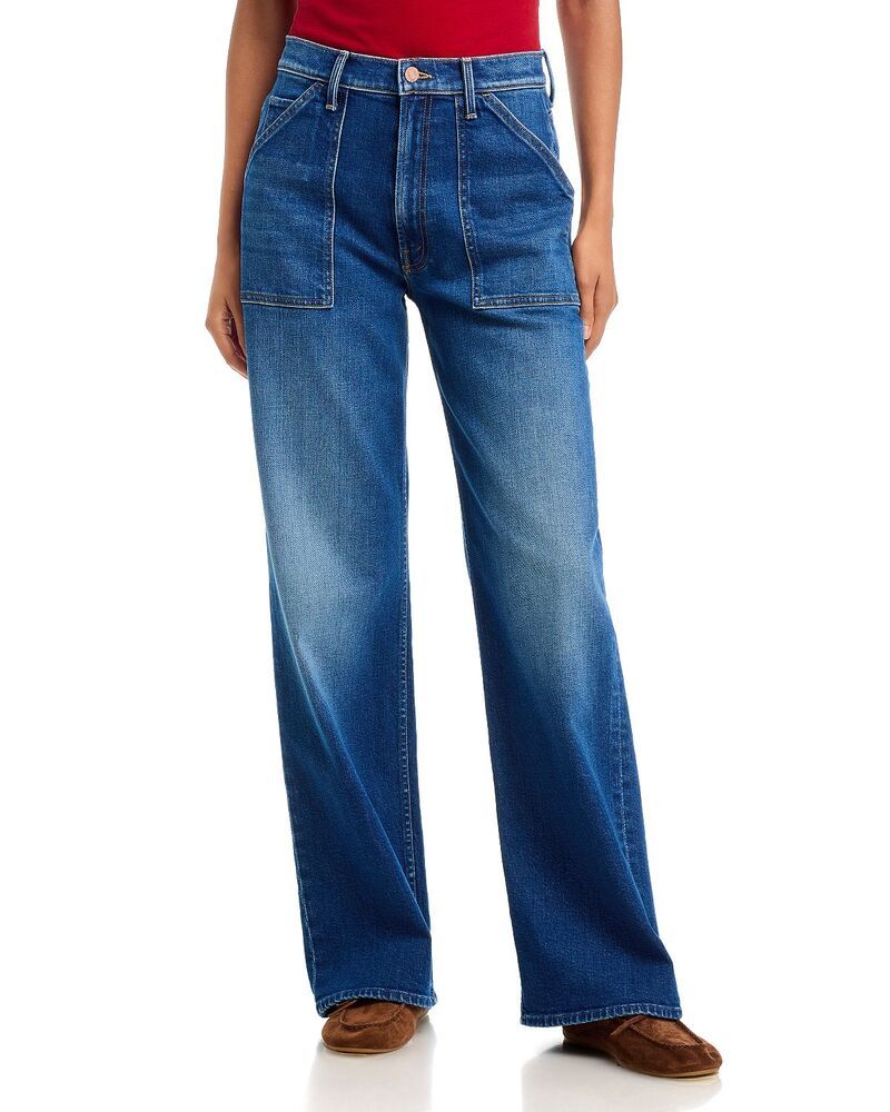 マザー レディース ボトムス デニムパンツ ジーンズ MOTHER The Patch Maven Sneak High Rise Jeans in Spare Me The Drama Spare